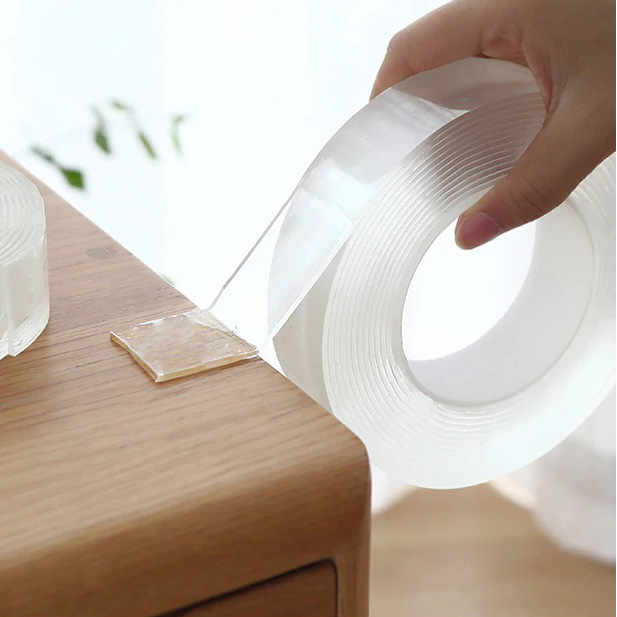 1M length 1 CM width Nano Magic Double Side Adhesive Tape Nano Magic Double Side Adhesive Tape. 