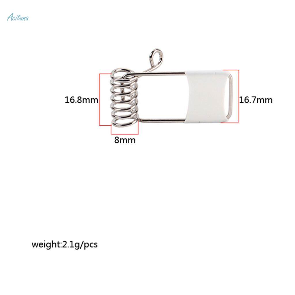 2x30pcs LED Panel Spring Clip Ceiling Lamp Spotlight Fixed Circle Spring Clip. 