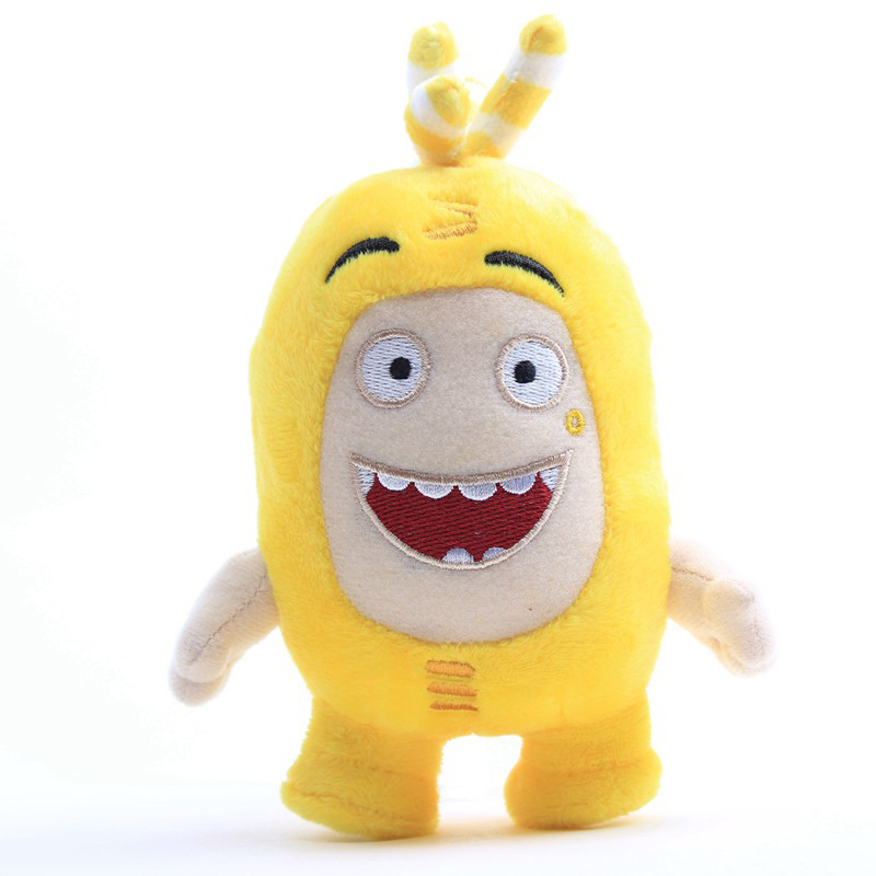 Soft Plush 18cm Oddbods Cuddly Toy Newt Bubbles Pogo Zee Jeff Slick Fuse Plush. 