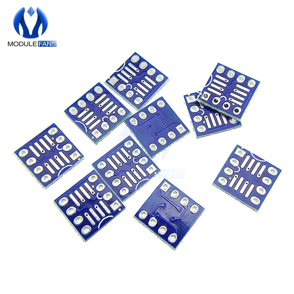 【happy one】SOP8 SO8 SOIC8 TO DIP8 Interposer Pcb Board Plate. 