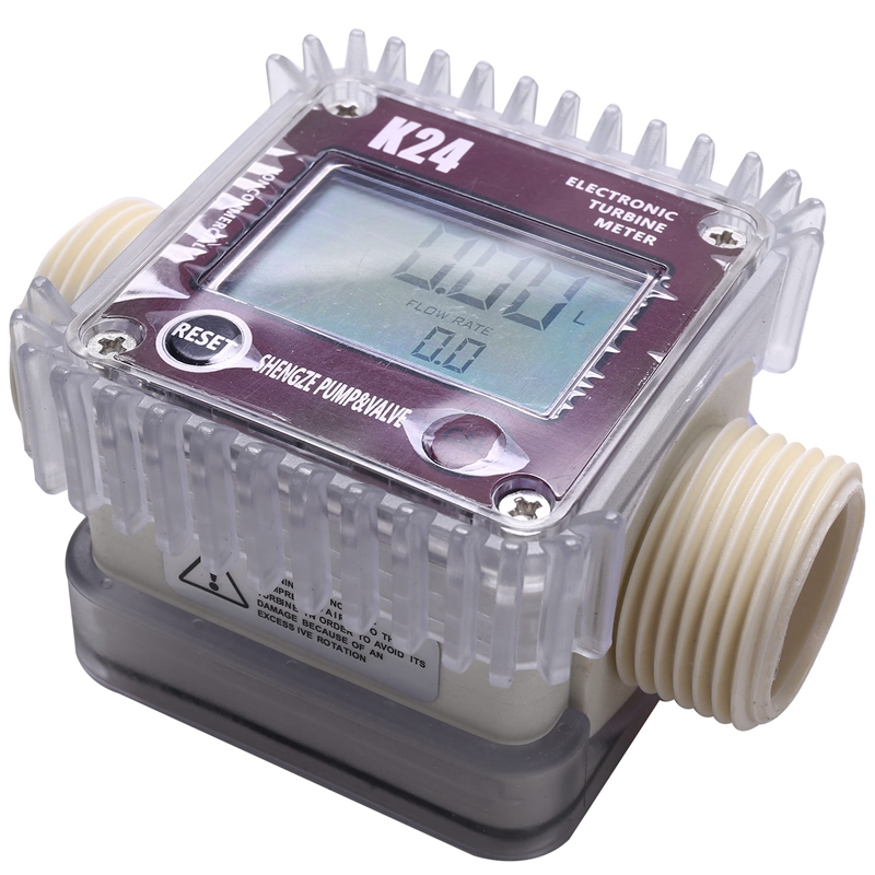 Digital Lcd K24 Flow Meter Water Seal Liquid Flow Meters. 