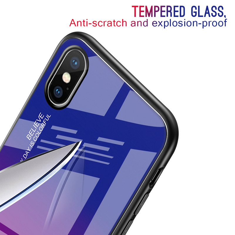 For Google Pixel 8A 8 Pro case Gradient Mirror Tempered Glass Protector Hard Back cover For Google Pixel 8 Pro 8A Back cover Phone Cases. 