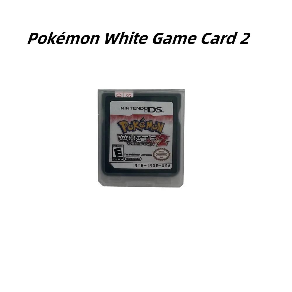 Pokémon 3DS/NDS Game Card Black/White Card Black 1/White 1 Black 2/White 2 Game Card Gift Challenge Character （R4）. 