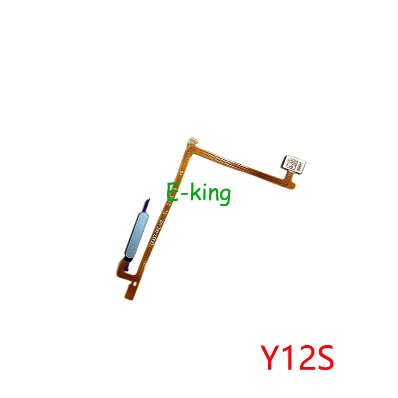 For Vivo Y11 Y12 Y12S Y15 Y17 Y19 Fingerprint Reader Touch ID Sensor Return Key Home Button Flex Cable. 