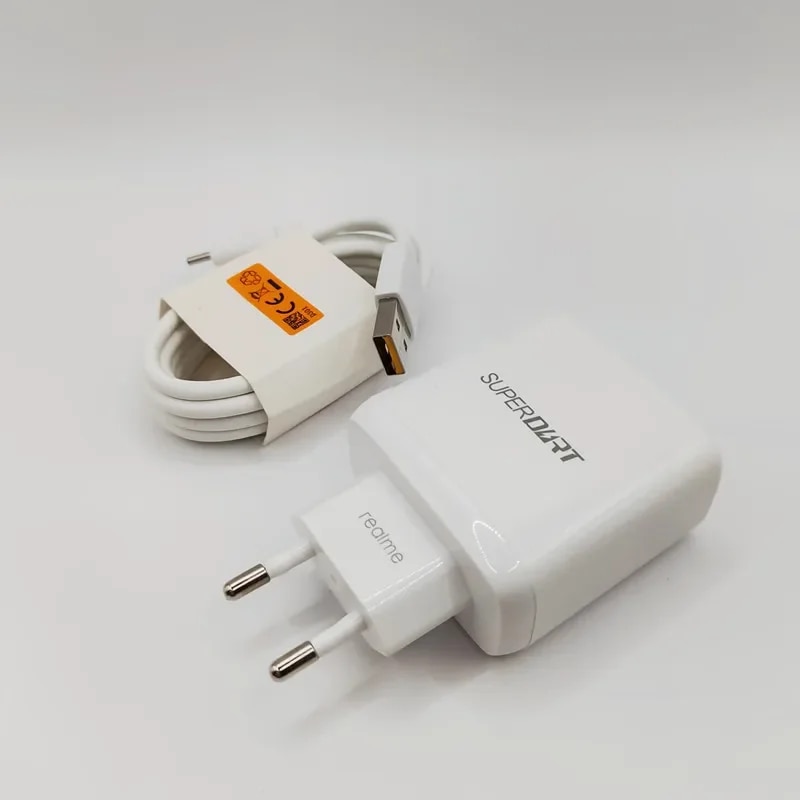 EU/US Plug 65W SuperDart Charger Power Adapter For Realme 10 Pro Plus GT Neo2T GT2 Pro Q5 9 Pro 8 7 Pro Super Dart Charge. 