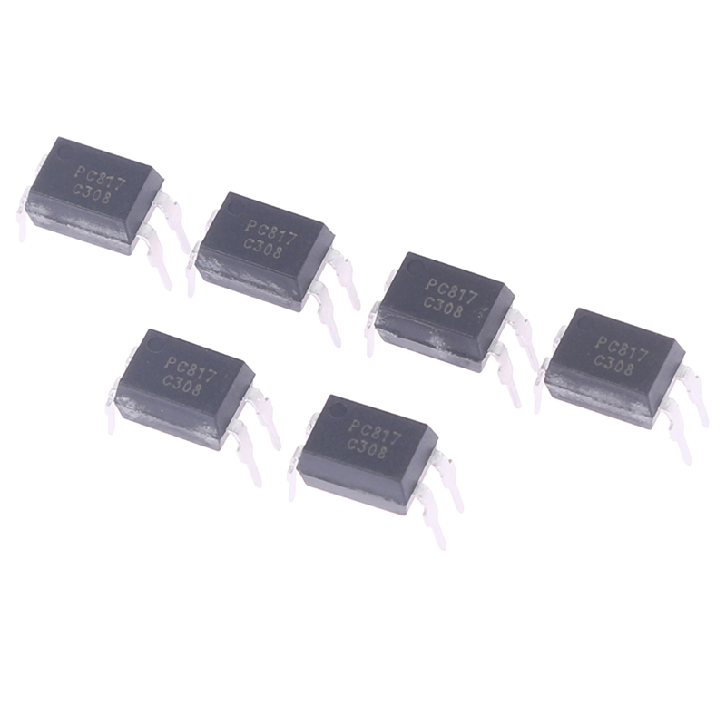 50pcs/lot PC817C DIP4 SOP4 PC817-C 5v Optocoupler FL817C PS817C DIP4 DIP Opto Coupler New and Original Optical Isolation IC Chip Hudduo