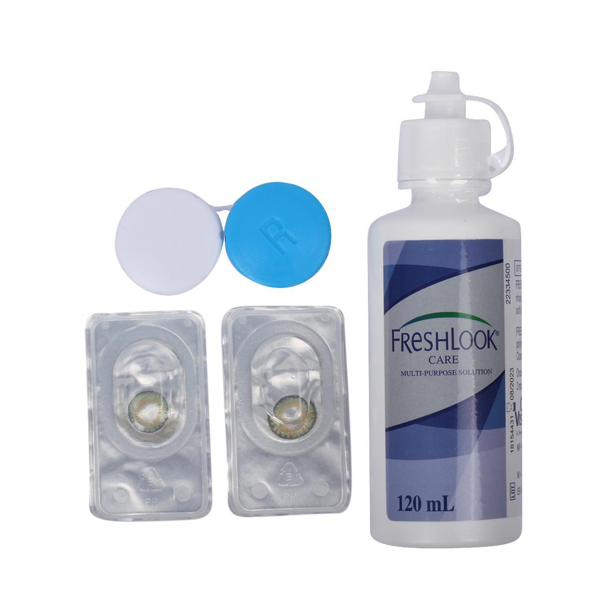 Freshlook Green contact lens(Full Set). 