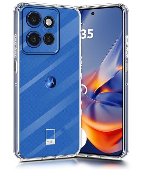 Motorola Edge 50 Neo 5G Transparent Soft & Flexible TPU Mobile Back Cover. 