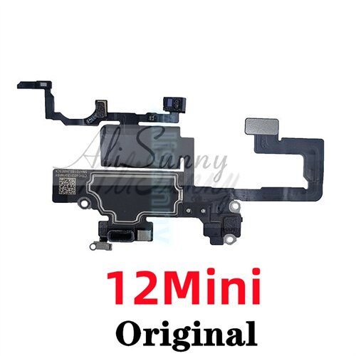 Top Front Earpiece Flex Cable For iPhone 11 12 Pro Max X XS XR Sensor Proximity Small Earphone Ear Speaker Headset Parts