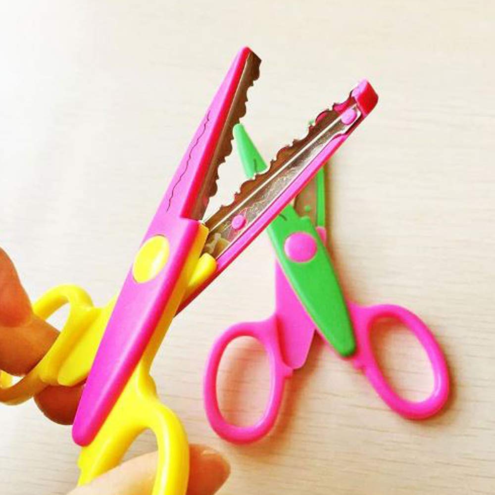 Art And Craft Zig Zag Paper Scissor (Set Of 3) - Cutter. 