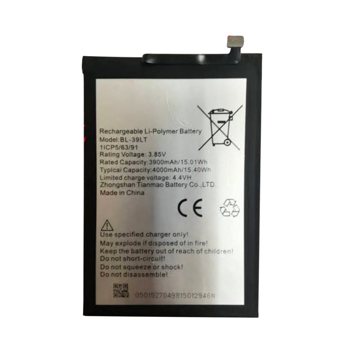 BWGK Tecno Spark 4 For battery Model 39LT Original mobile battery