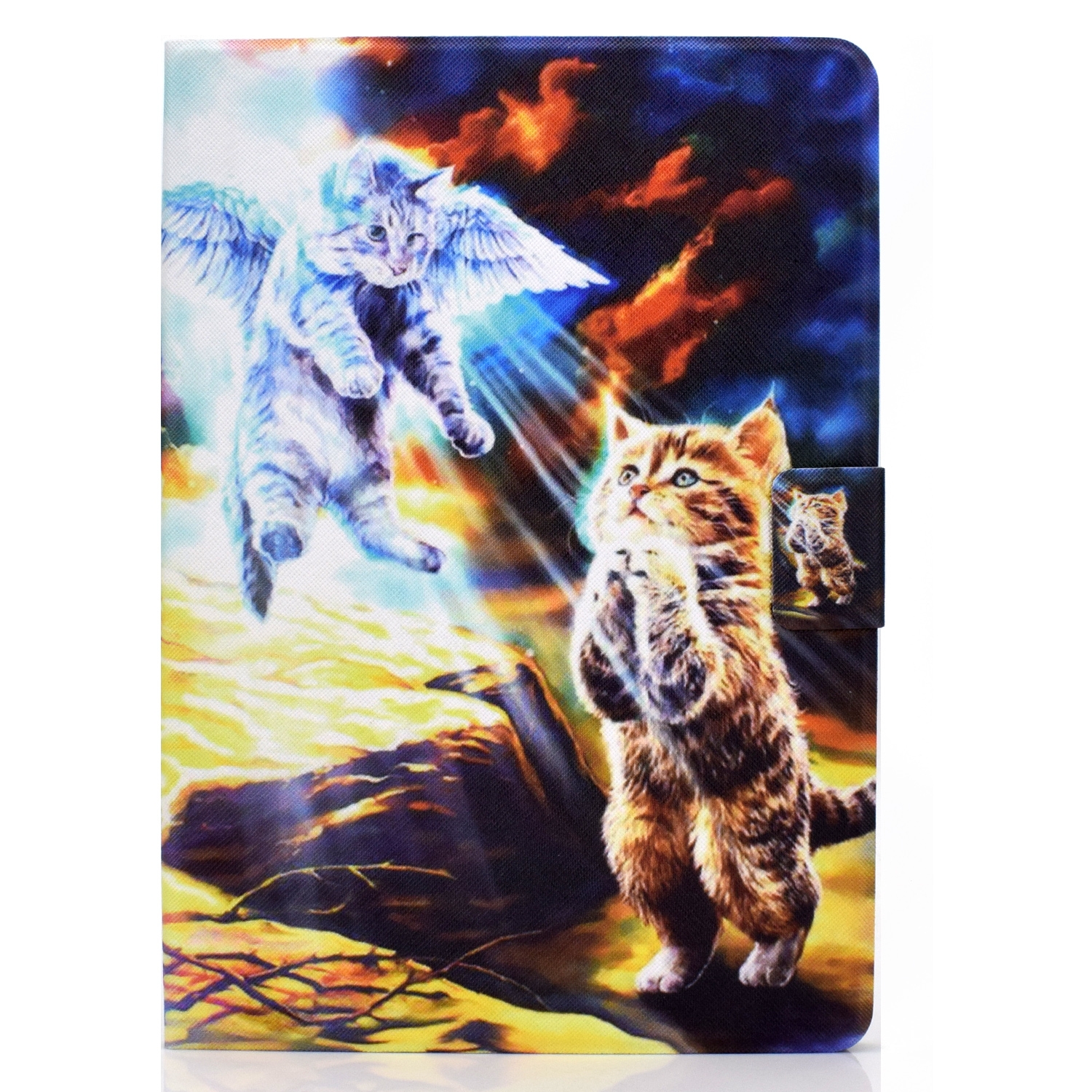 （COD)For Lenovo Tab M9 Colored Drawing Horizontal Flip Leather Case. 