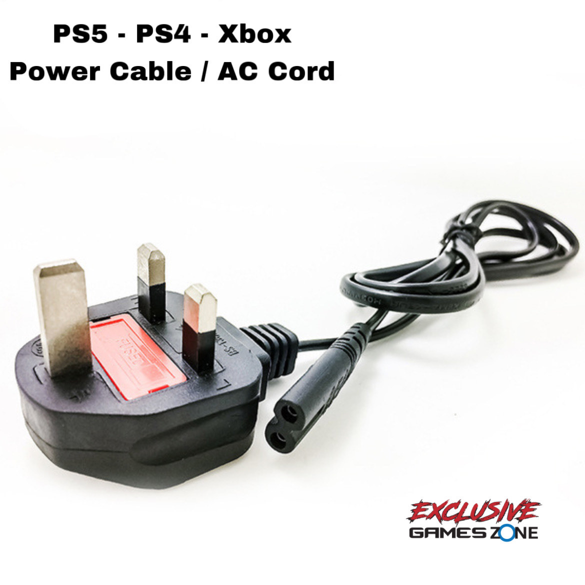 PS5 Power Cable PS4 Power Cable AC Power Cord. 