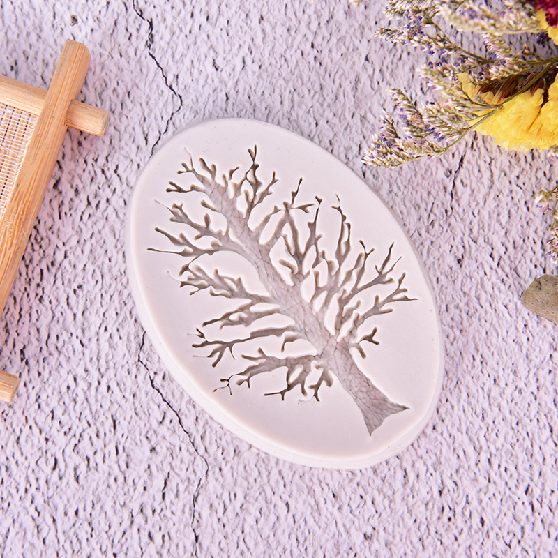 3D Tree Mold Cake Silicone Molds Fondant Mold Cake Decorating Tools  Fullhouse. 