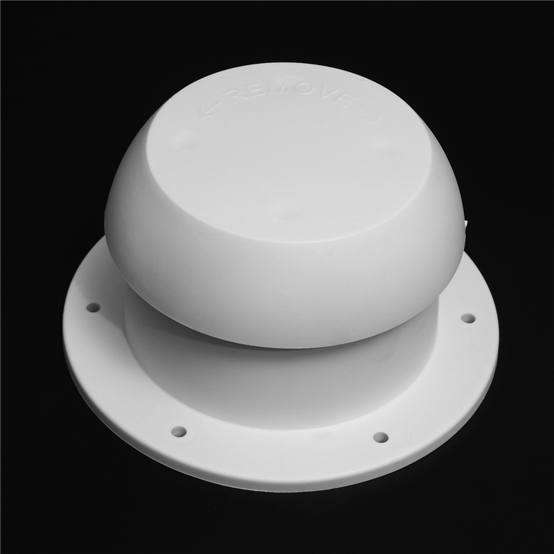 3X Round Mushroom Head Shape Ventilation Cap for Rv Accessories Top Mounted Round Exhaust Outlet Vent Cap. 