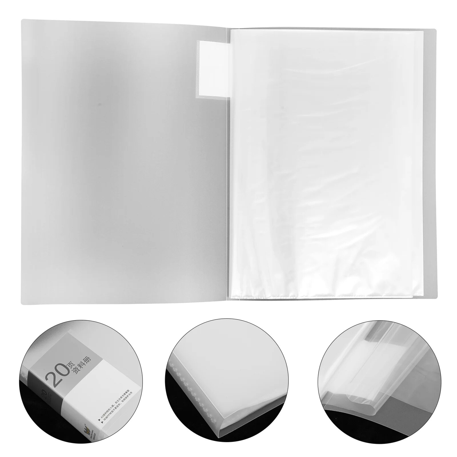 A3 Display Folder Folders Drawing Binder Painting Plastic File Organizer Poster Paperwork Artwork Artist Document Storage Folder
