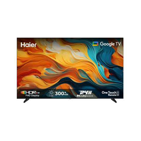 HAIER 43" Smart FHD Google TV | H43K85FFX. 