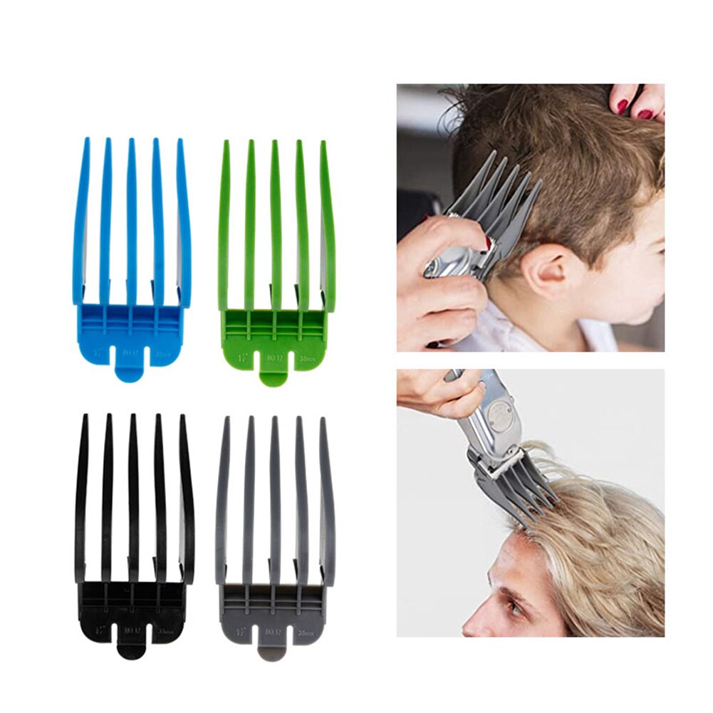 Hair Clipper Limit Comb Guide Sets Universal Professional Hair Trimmer Attachment Size Barber Replacement 32/38/51mm 3pcs. 
