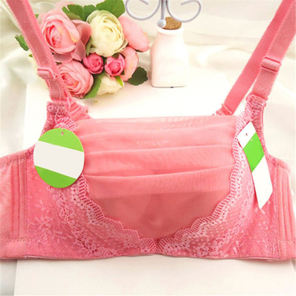 1 Pc Full Cup Four Hook-and-eye Bra Push-up Underwire Wrapped Chest Brassiere
