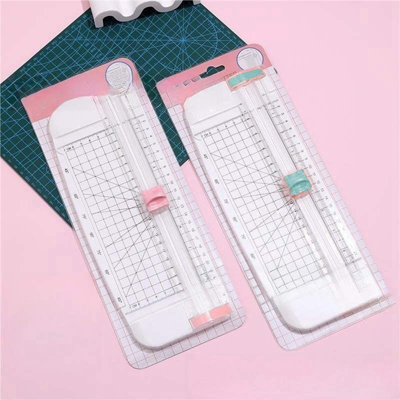 Portable Paper Trimmer Manual Paper Cutter 12 in Paper Slicer Scrapbooking Tool with Side Ruler for Craft Paper,A4 A5 Paper A. 
