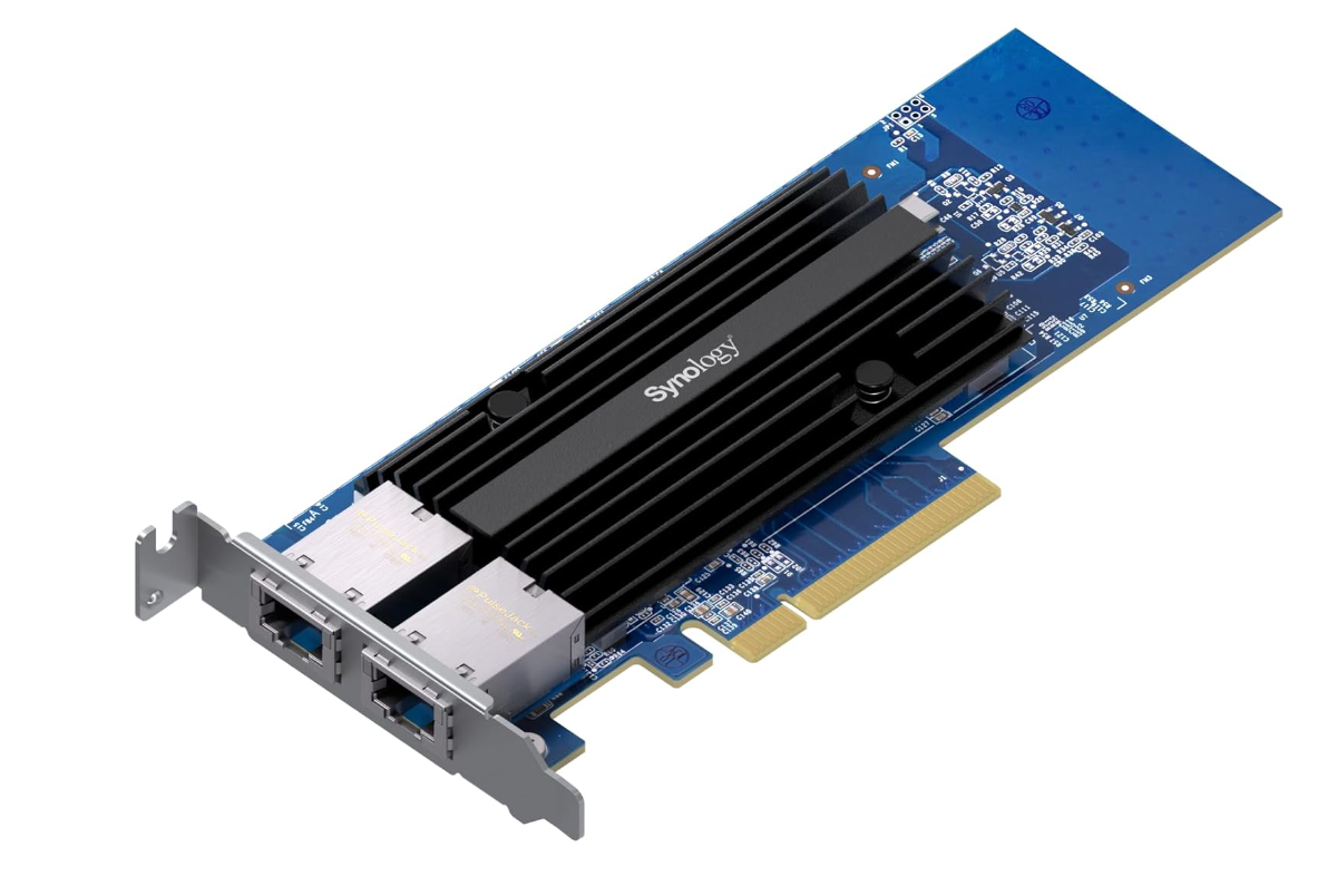 Synology 2-Port 10GbE RJ-45 PCIe Network Adapter E10G30-T2. 
