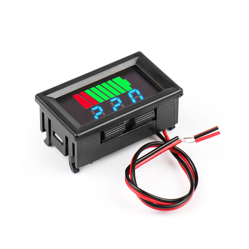 Battery Charge Level Indicator 12V 24V 36V 48V 60V 72V Lithium Battery Capacity Meter Test Display LED Voltmeter Tester. 