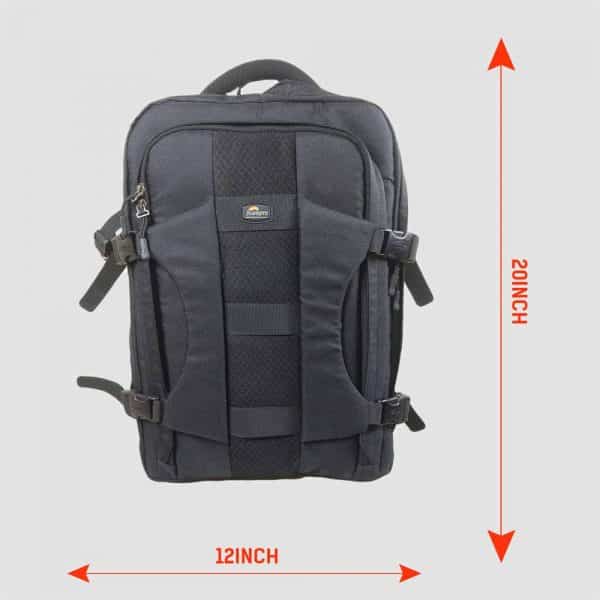 BP 34 - DSLR Camera Backpack with Laptop bag -Black. 