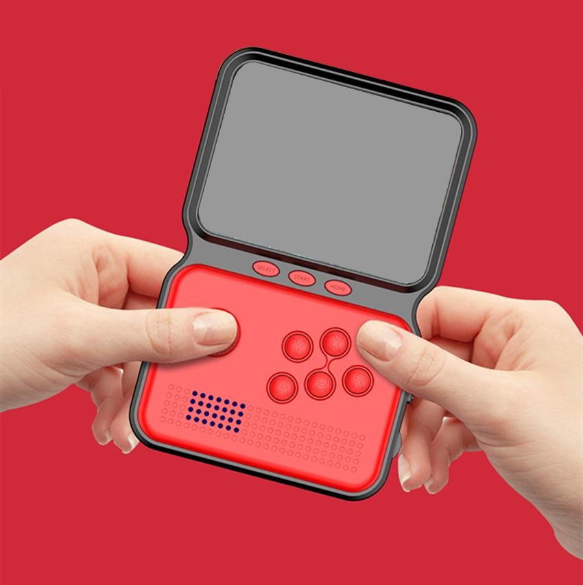 M3 Retro Portable Mini Handheld Game Console 8-Bit 3.0 Inch Color LCD Color Game Player Built-in 900+ Classic Game box power. 