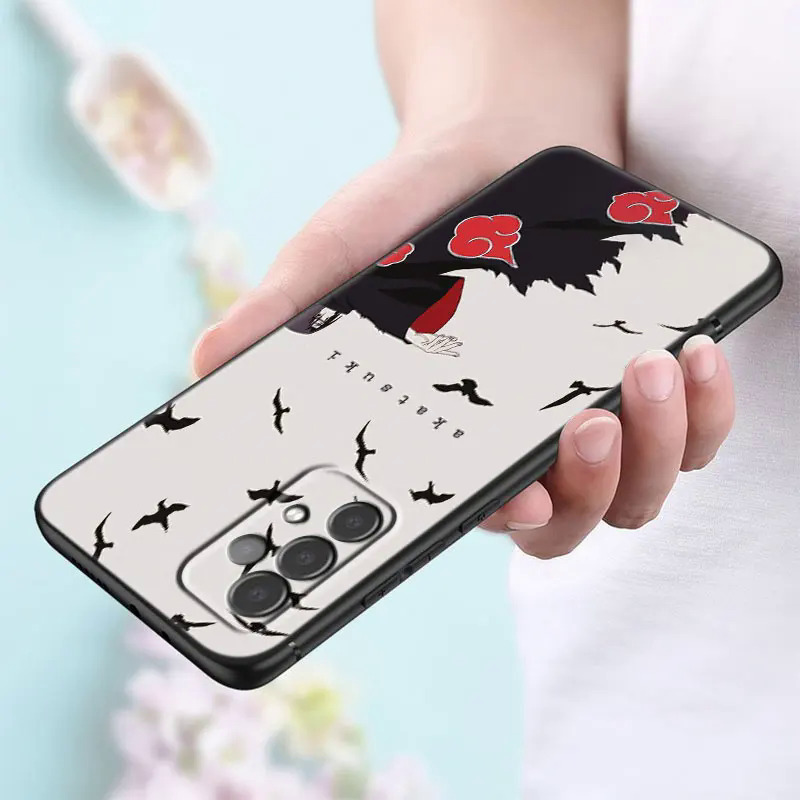【Solitary waves】Anime Naruto Itachi Uchiha Case For Samsung Galaxy A12 A13 A14 A22 A23 A32 A33 A34 A52S A53 A54 A72 A73 A24 A04S A50 A51 A70 A71. 