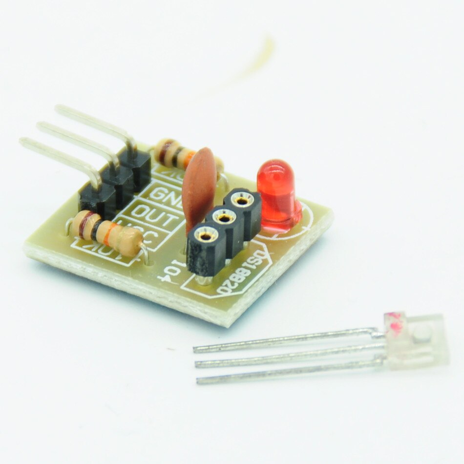 【happy one】5pcs 5V Laser Detector Sensor For Arduino Detect Module non-modulator Tube Laser Receiver High Level Once Laser Light Sensor DIY. 