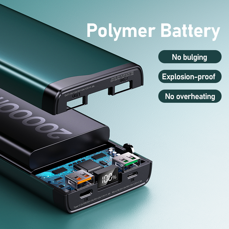 Remax RPP-129 20000mAh Kingkong II Series 22.5W PD+QC Multiple In & Out Fast Charging Power Bank With Display. 