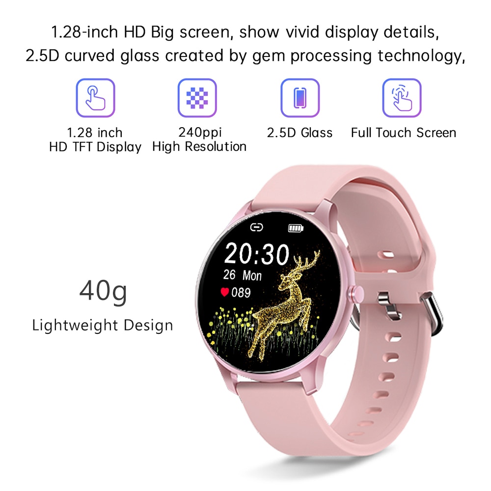 MELANDA IP68 Waterproof Smart Watch Women Full Touch Screen Heart Rate  Calorie Monitor Fitness Tracker Smartwatch For Women Men: Buy Online at  Best Prices in Bangladesh | Daraz.com.bd