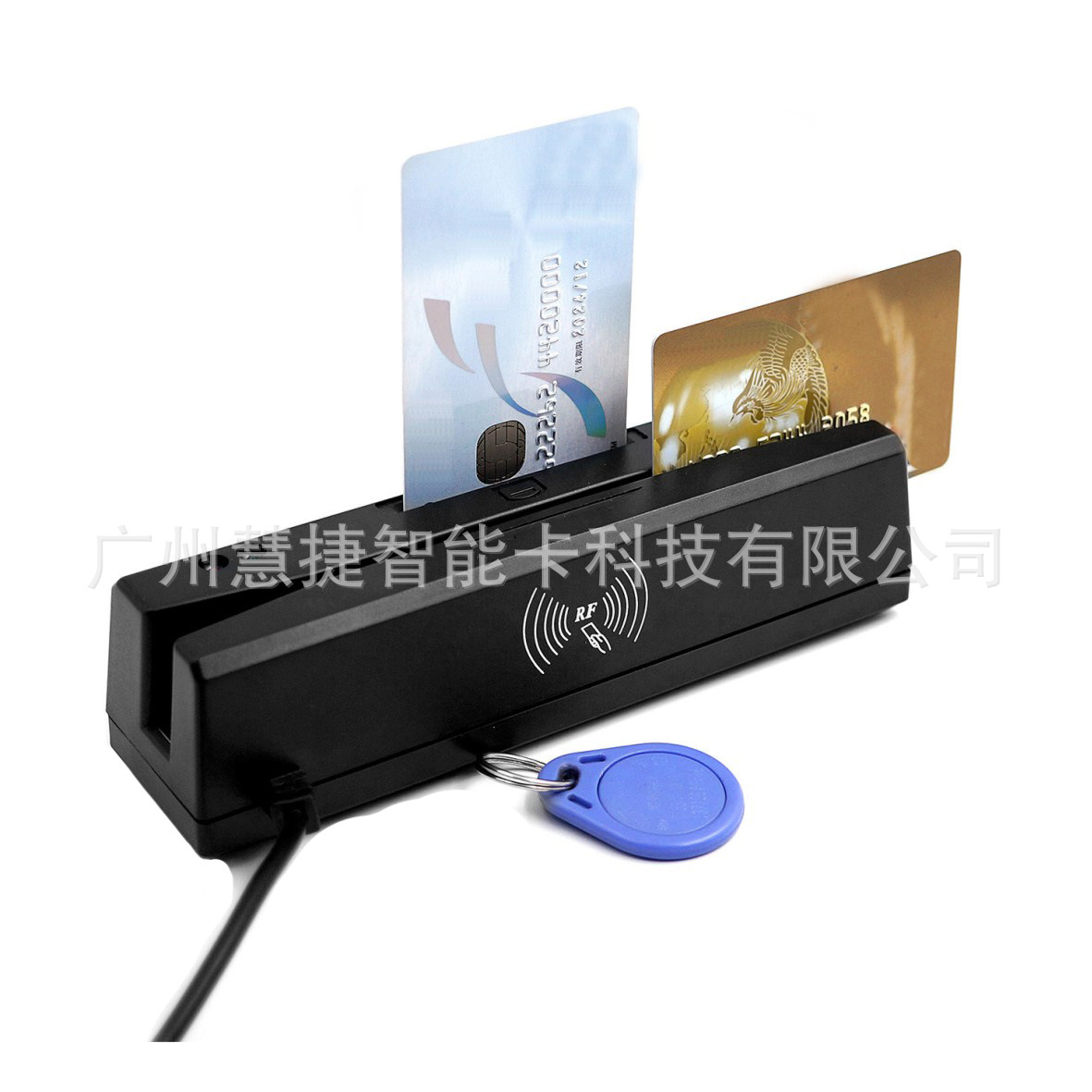 IC card reader magnetic card plus IC card plus psam card plus induction IC card 4-in-1 card reader Factory price wholesale. 