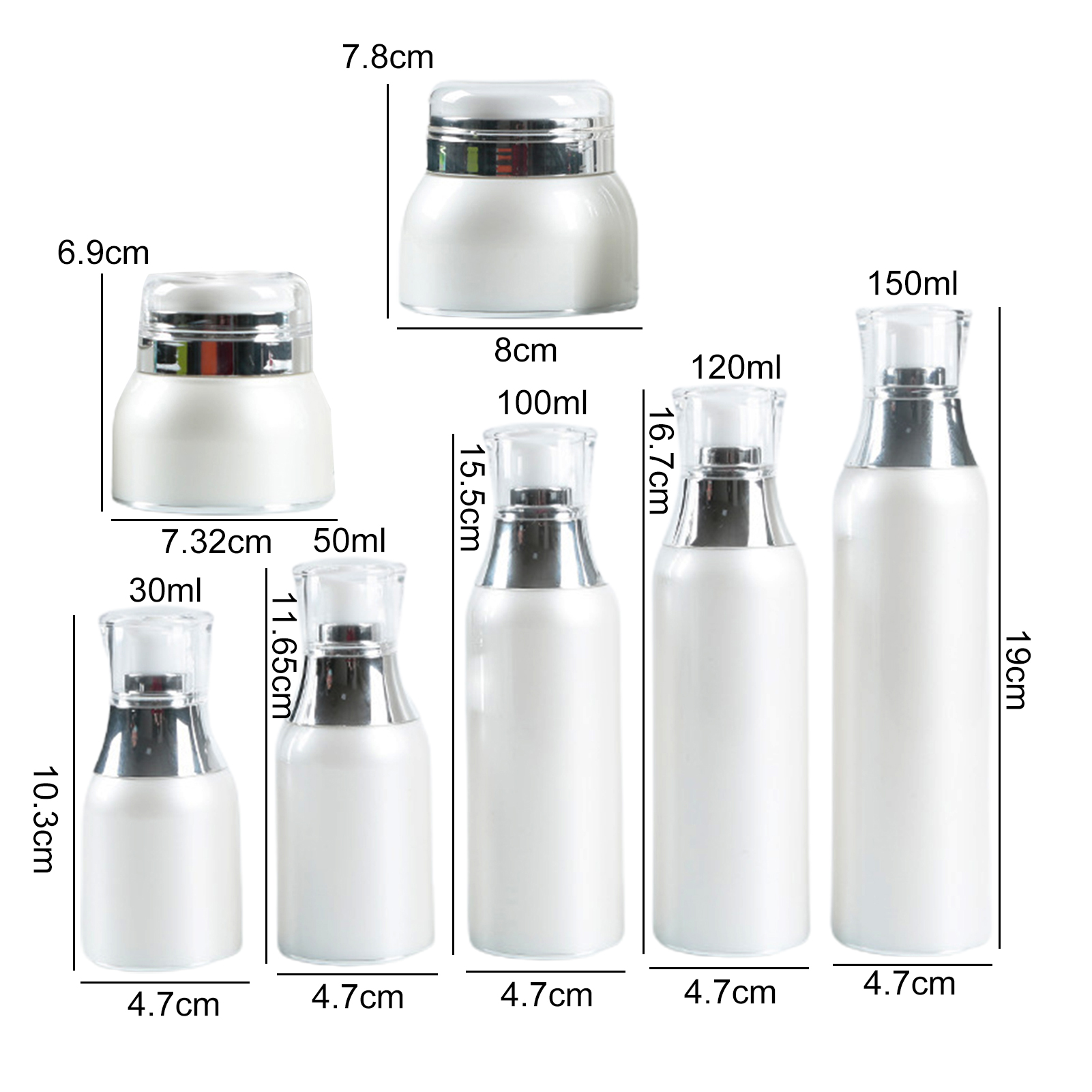 Shampoo Empty Bottle Dust-proof Empty Gel Dispenser Lotion Refillable Bottle. 