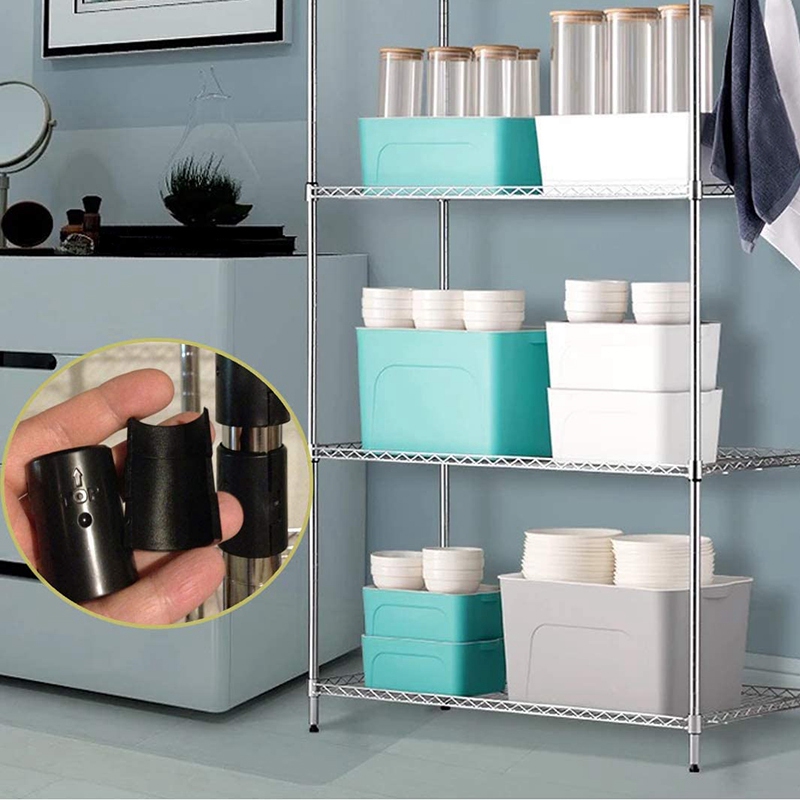 Wire Shelf Clips 1 Inch-Wire Shelving Shelf Lock Clips Wire Shelving Shelf Lock Clips for Wire Shelving System 100 Pack. 