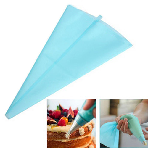 Baking DIY Silicone Reusable Icing Piping Cream Pastry Bag Cake Decorating Tool. 
