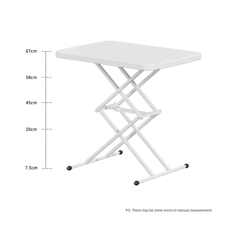 Folding Computer Desk Bedside Table Lift Study Table Portable Plastic Desk Home Writing Table Folding Table. 