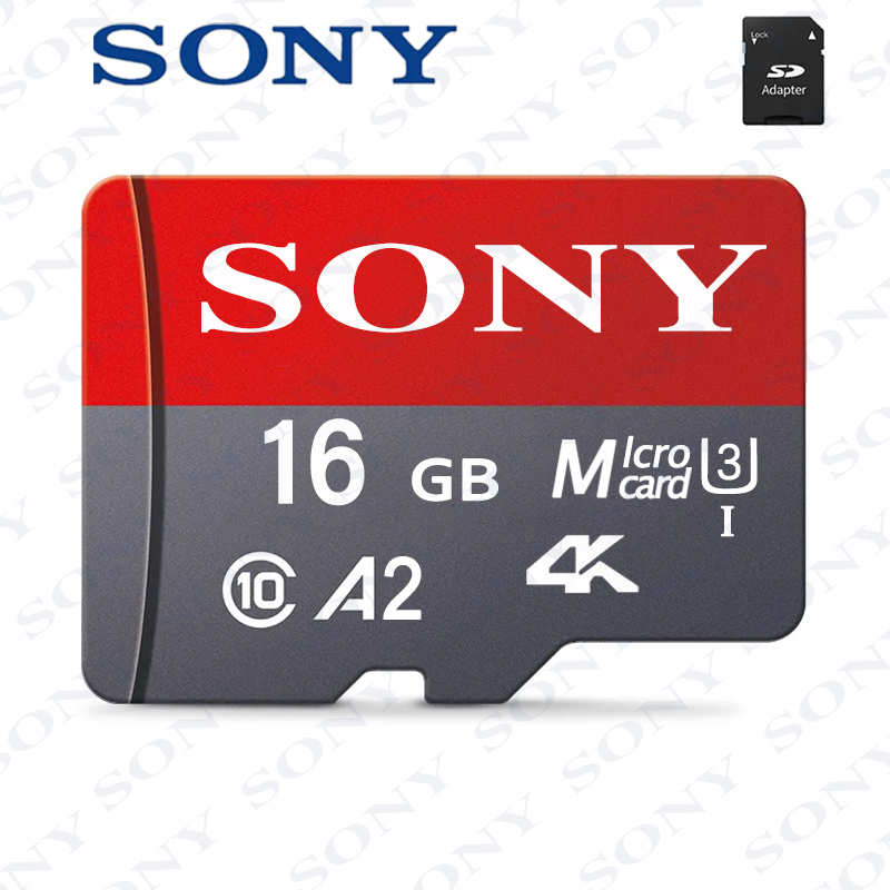 SONY Micro SD Card High Speed Original Memory Card 128GB 64GB 256GB 512GB 1TB MicroSD Flash Card For CellPhone Camera Table PC. 