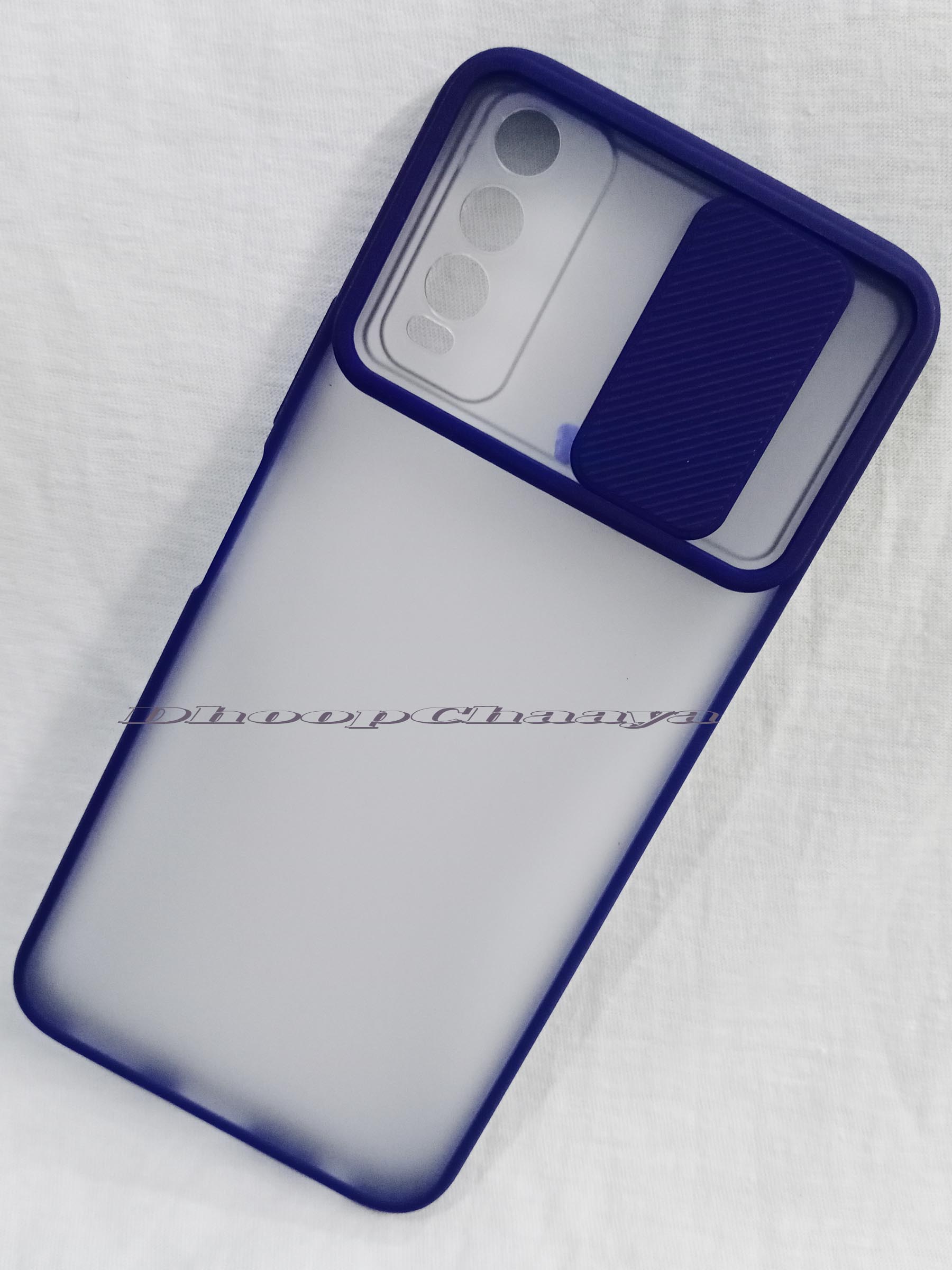 VIVO Y20 / VIVO Y20G / VIVO Y20s / VIVO Y20s 5G / VIVO Y12s - Camera Protection Shutter Case Cover
