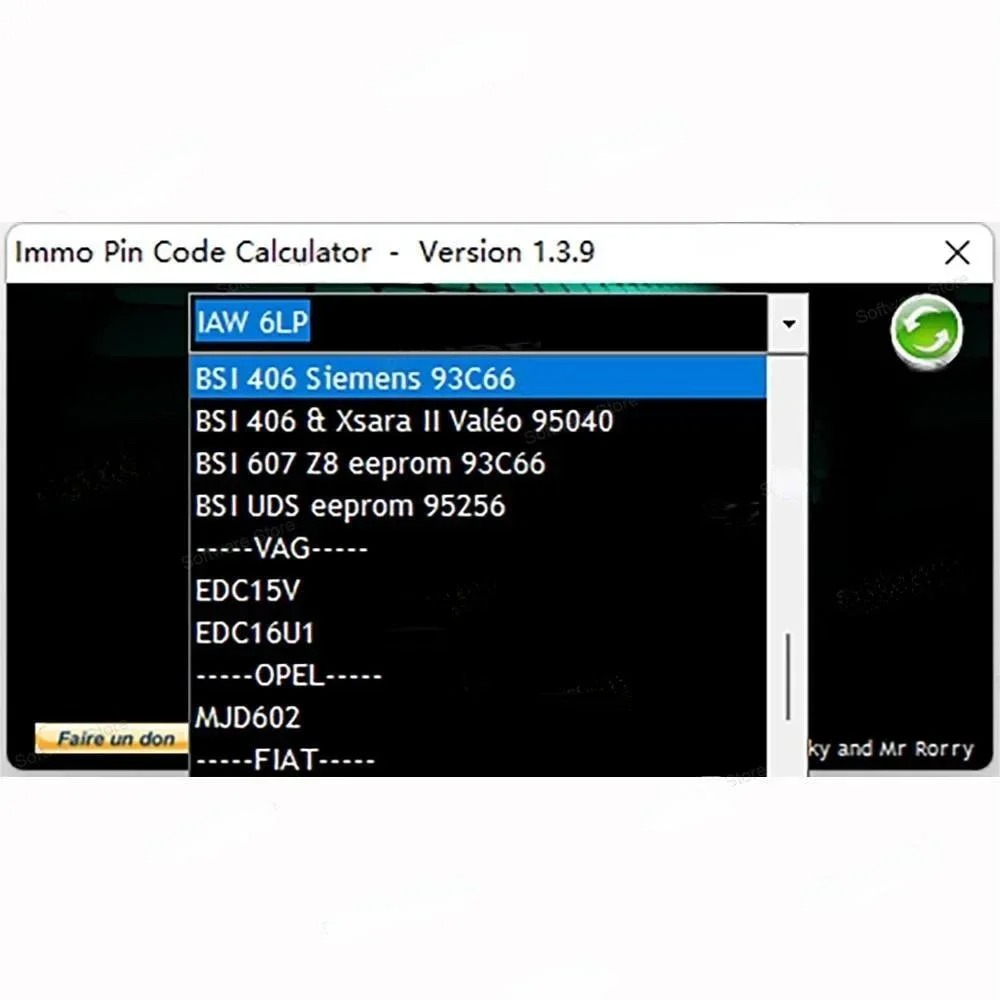 IMMO Pin Code Calculator V1.3.9 dash cam+TachoSoft Mileage Calculator 23.1 calculator+mileage software car repair software. 
