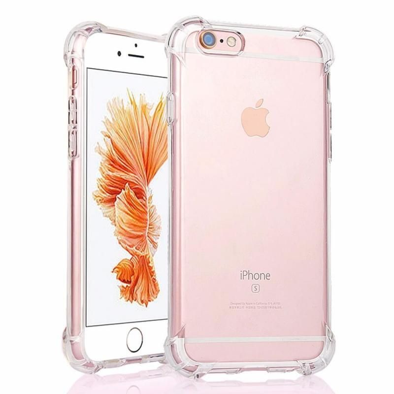 For iPhone 6 / iPhone 6s Premium Silicone Case Crystal Clear Soft TPU Ultra-Thin Transparent Flexible Protective Mobile Phone Back Cover. 