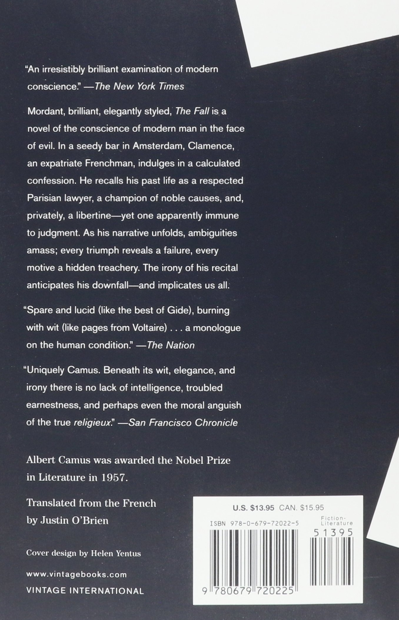 The Stranger by Albert Camus. 