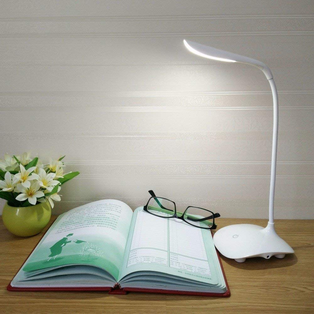 AR401 Rechargeable Table Lamp Reading Lamp 360 Degree Rotted. 