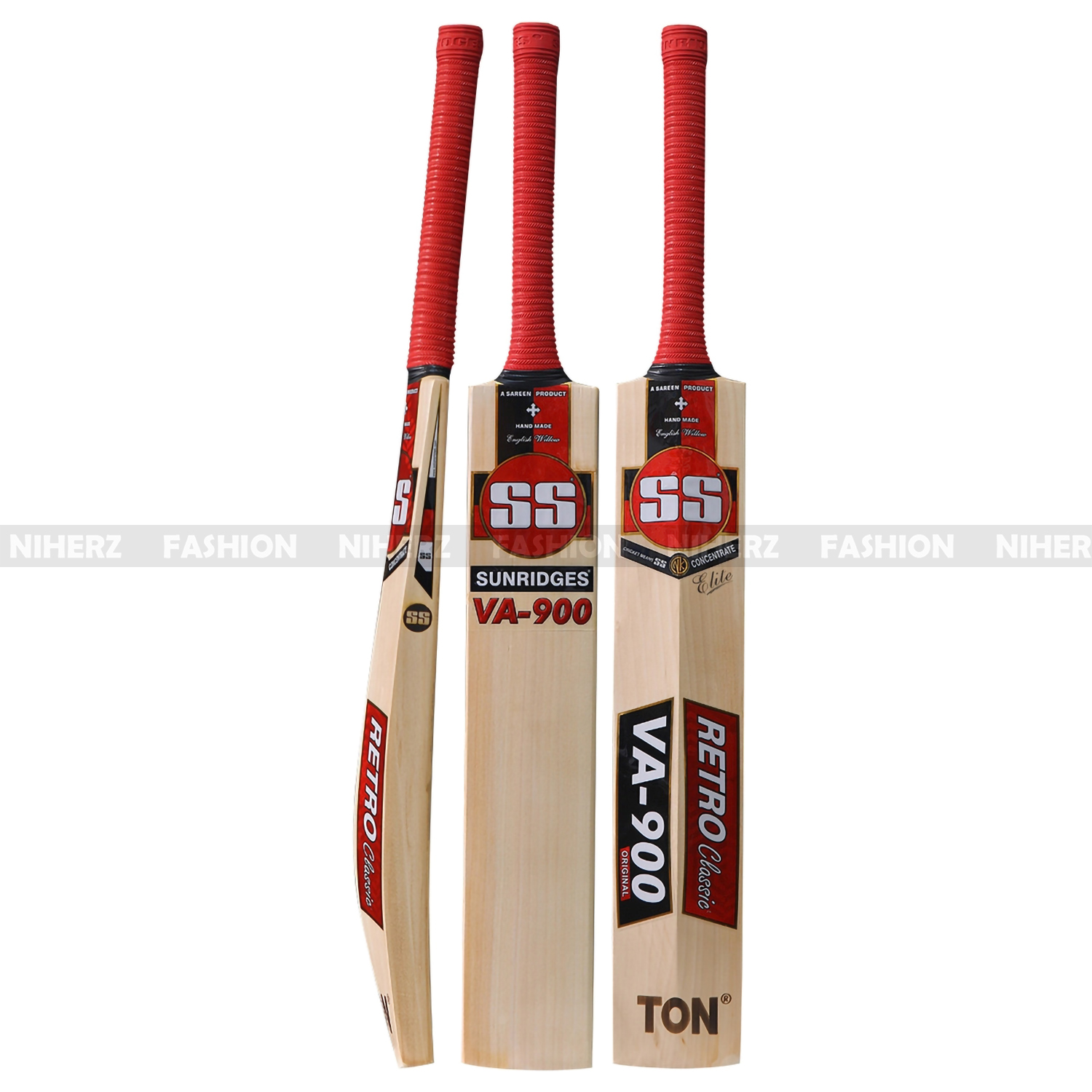 Duce Leather Ball Imported Premium English Willow Cricket Bat Ss Va-900 Cricket Bat - Elevate Your Cricket Game With This Professional-Grade Bat. 