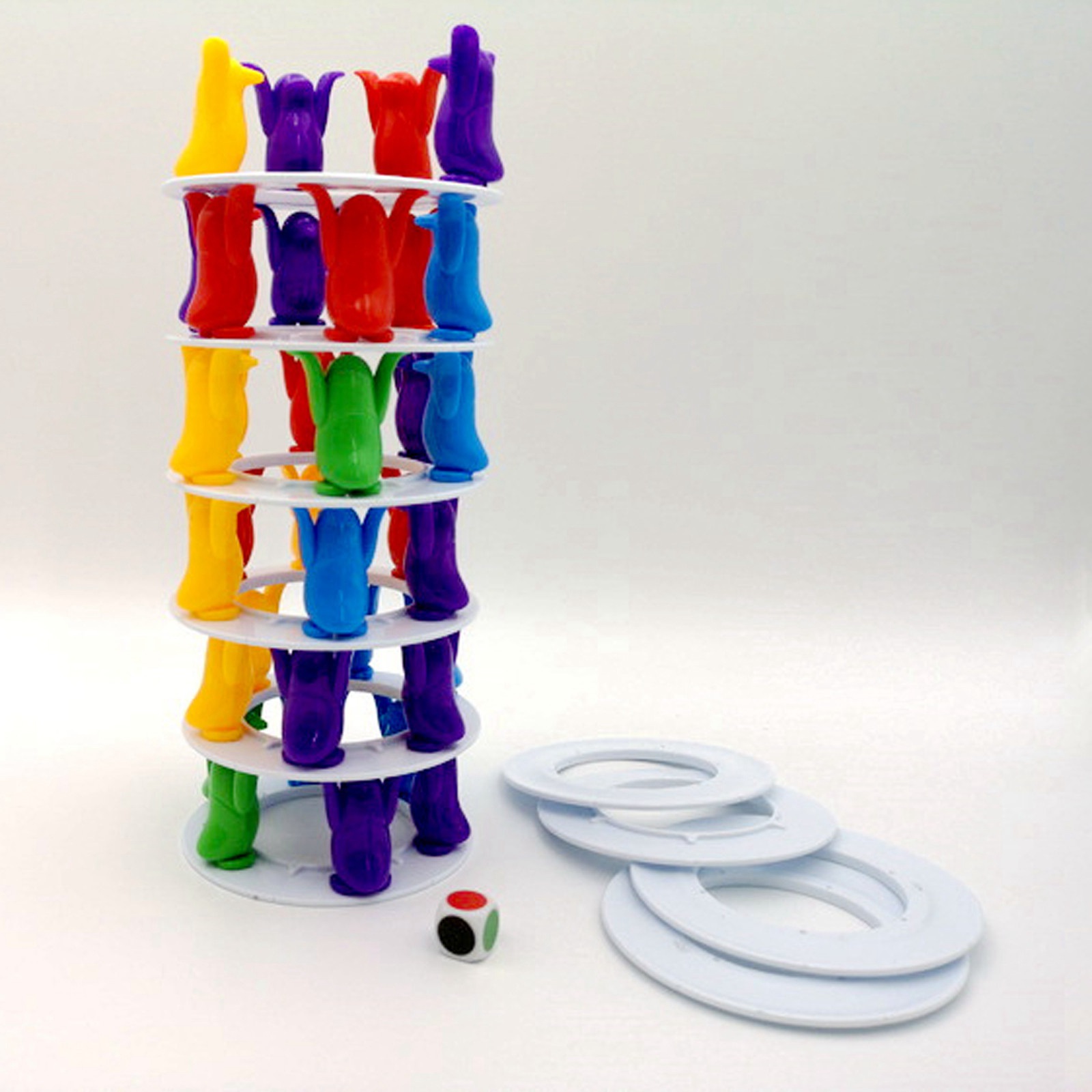 Penguin Balance Parent-Child Interactive Board Game Toys for Blocks. 