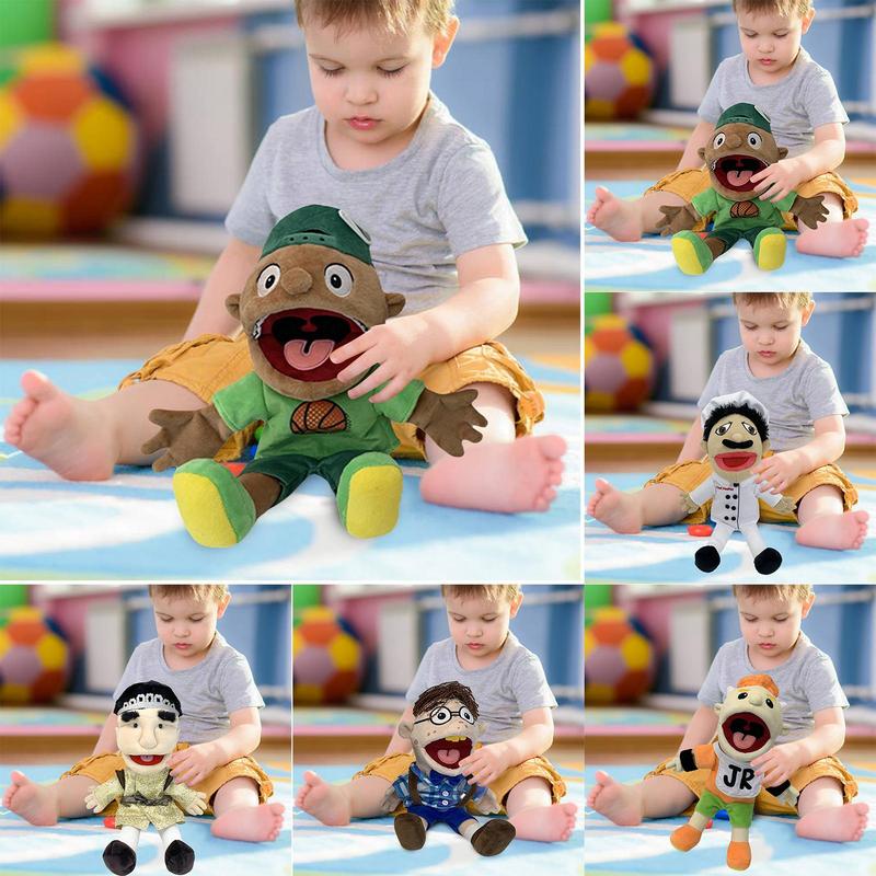 40cm Jeffy Puppet Doll Jeffy Hand Puppet Sml Jeffy Puppet Family Real Jeffy Zombie Boy Hand Puppet Soft Toy Plush Feebee Puppet. 