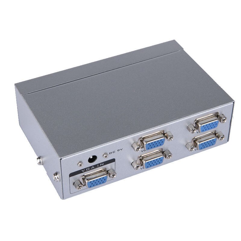 【VisioN Shop】4 Port VGA Splitter 1x4 250MHz x cascaded 30M MT-2504. 