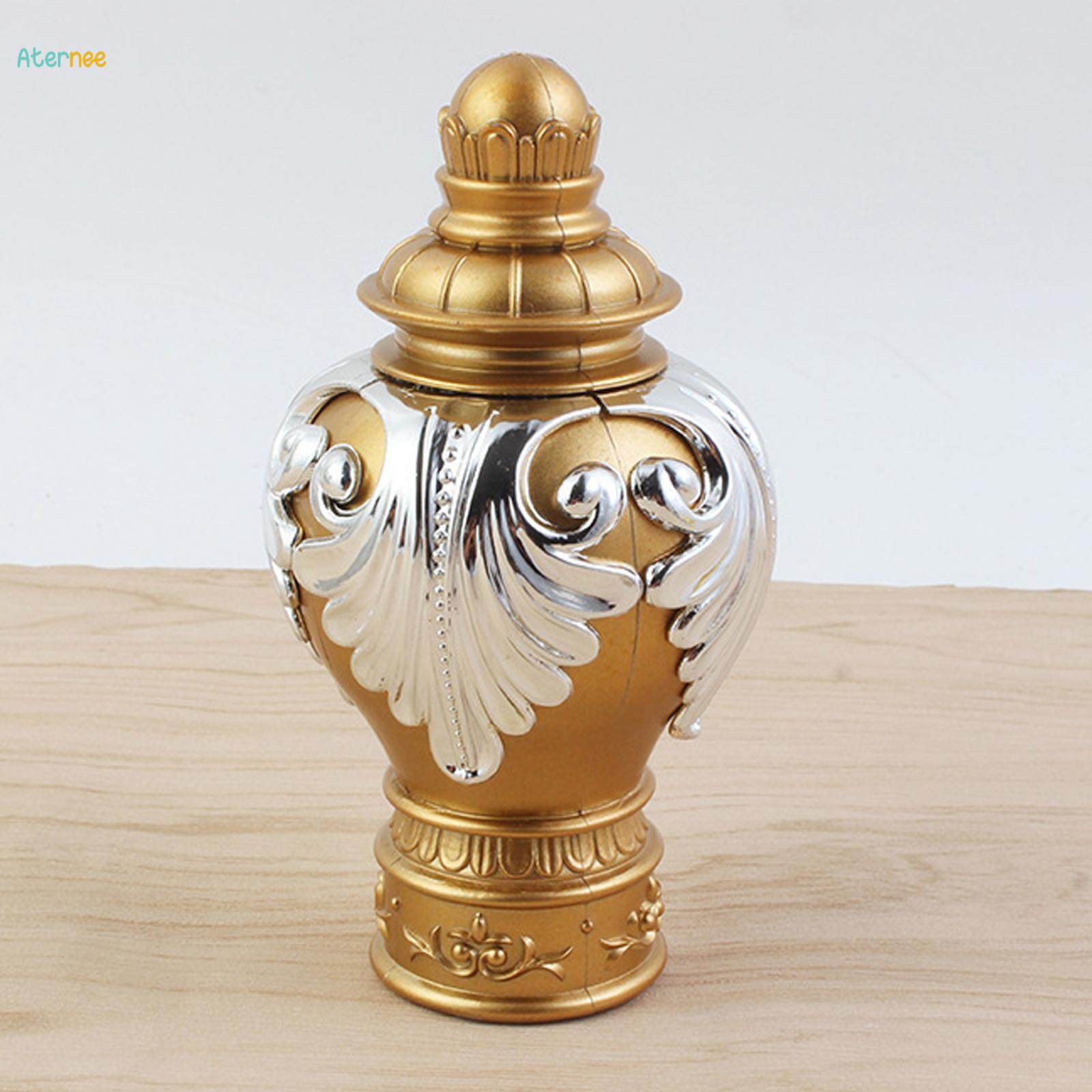 Curtain Rod Cap Finials, Pvc Drapery Rail Pole Head Cap Decorative Window Curtain Rail End Curtain. 