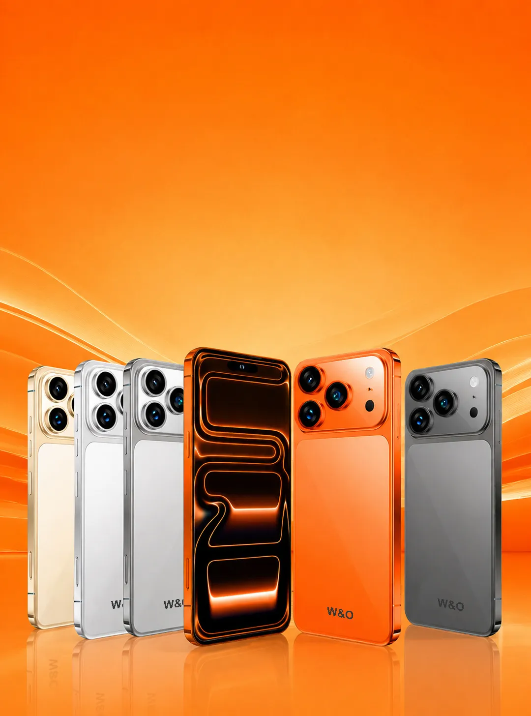 W&O 17 Pro Max (6+6)12 GB RAM 128GB ROM 6200 Mah Battery 32 MP Camera powerful CPU 1 year Brand Warrenty Cable.. Back cover ..warrenty card inside the box No adapter