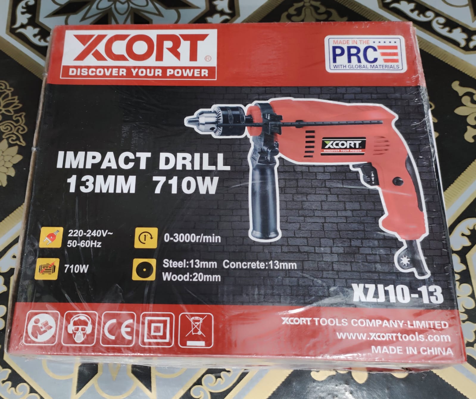 Impact Drill 13mm 710W XZJ10-13 Xcort . 